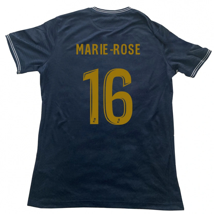 Danxen Herren Ilan Marie-Rose #16 Marine Gold Auswärtstrikot Trikot 2025/26 T-Shirt Schweiz