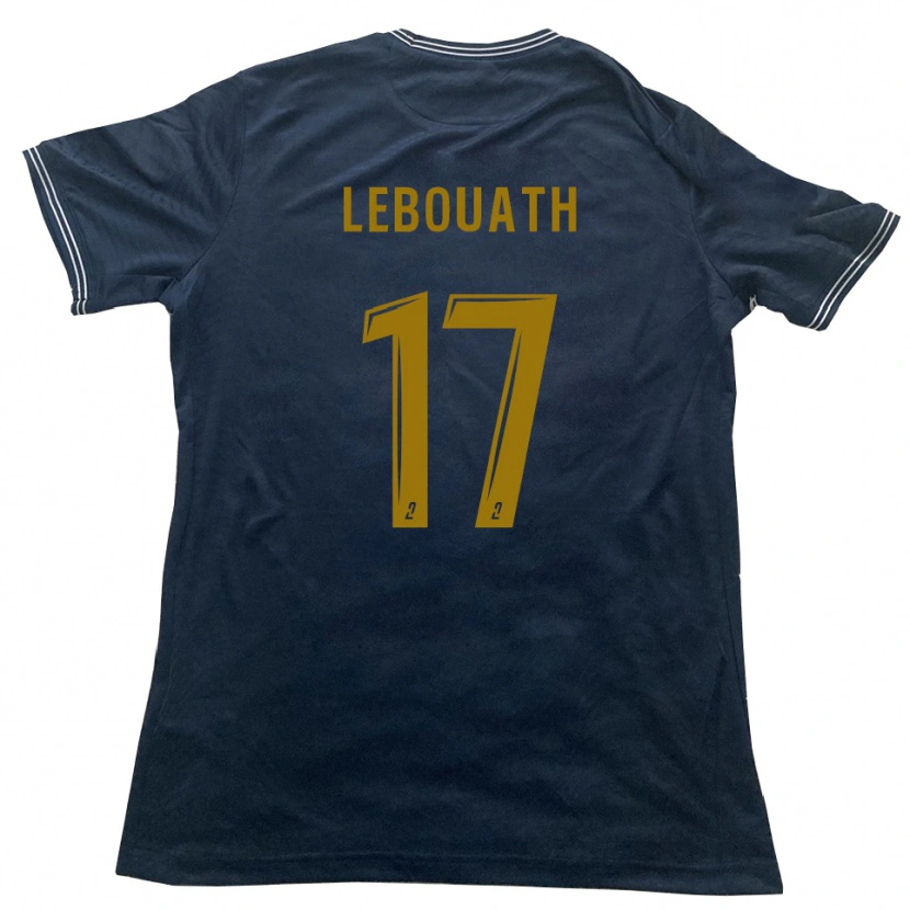 Danxen Herren Salif Lebouath #17 Marine Gold Auswärtstrikot Trikot 2025/26 T-Shirt Schweiz