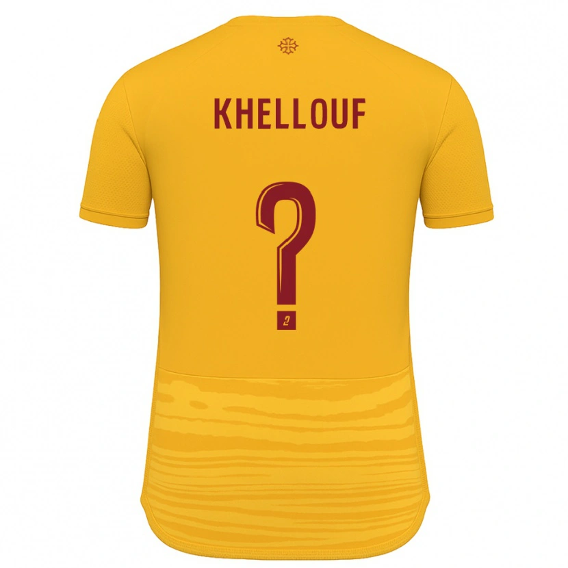 Danxen Herren Ilyann Khellouf #0 Orange Burgunder Auswärtstrikot Trikot 2025/26 T-Shirt Schweiz