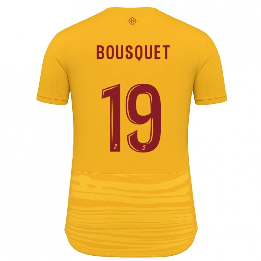 Danxen Herren Marie Bousquet #19 Orange Burgunder Auswärtstrikot Trikot 2025/26 T-Shirt Schweiz