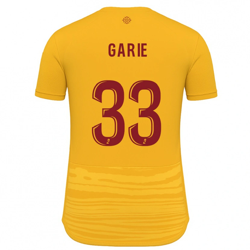 Danxen Herren Hugo Garie #33 Orange Burgunder Auswärtstrikot Trikot 2025/26 T-Shirt Schweiz