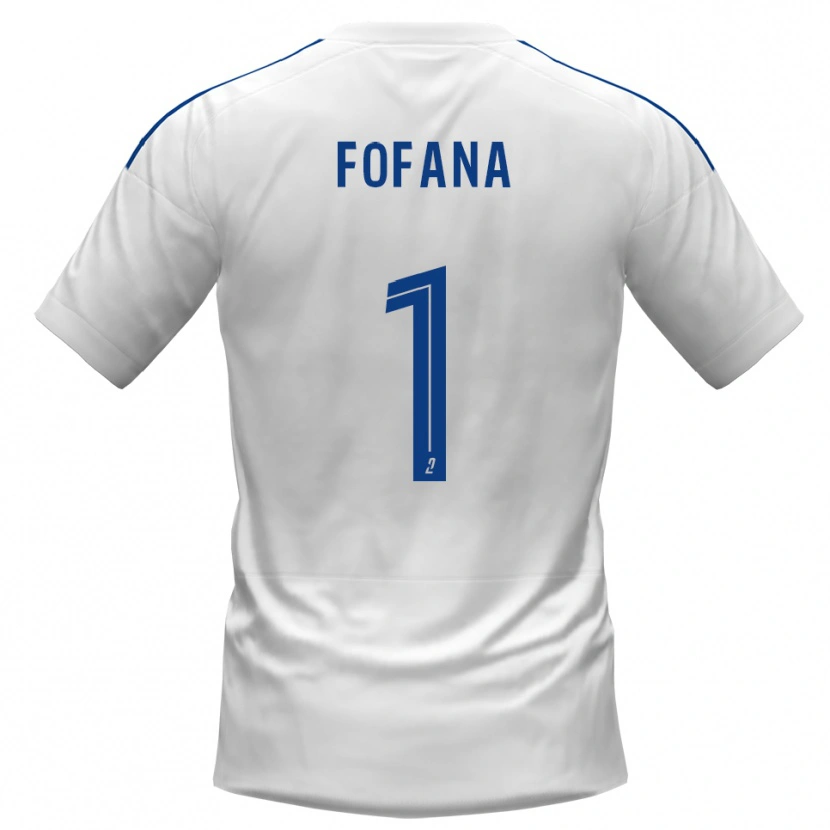 Danxen Herren Cheik Fofana #1 Weiß Blau Auswärtstrikot Trikot 2025/26 T-Shirt Schweiz