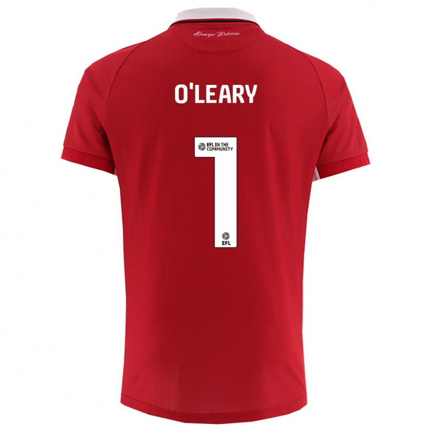 Danxen Damen Max O'leary #1 Rot Weiß Heimtrikot Trikot 2025/26 T-Shirt Schweiz