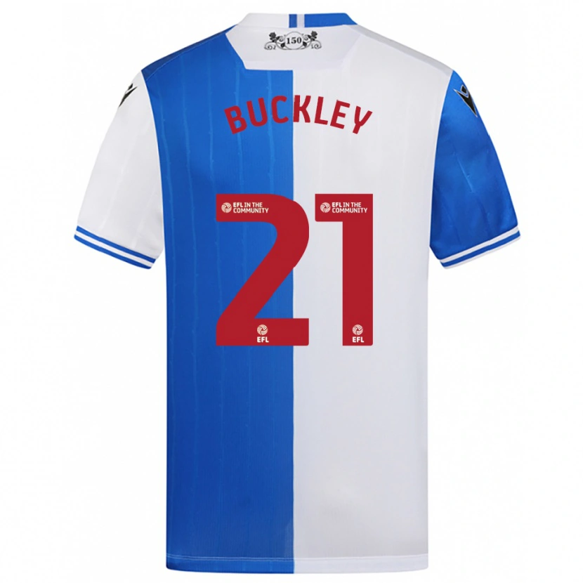 Danxen Damen John Buckley #21 Blau Weiß Heimtrikot Trikot 2025/26 T-Shirt Schweiz