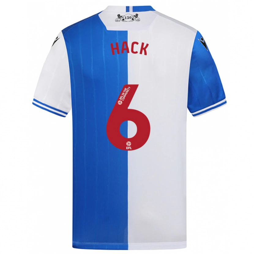 Danxen Damen Ellie Hack #6 Blau Weiß Heimtrikot Trikot 2025/26 T-Shirt Schweiz