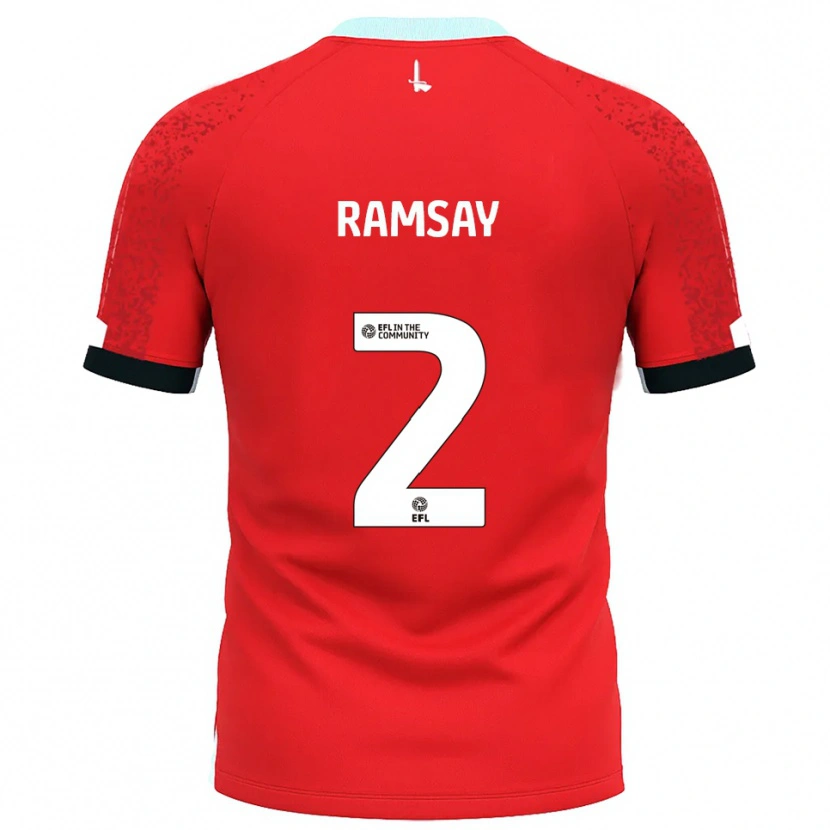 Danxen Damen Kayne Ramsay #2 Rot Weiß Heimtrikot Trikot 2025/26 T-Shirt Schweiz
