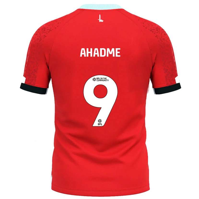 Danxen Damen Gassan Ahadme #9 Rot Weiß Heimtrikot Trikot 2025/26 T-Shirt Schweiz
