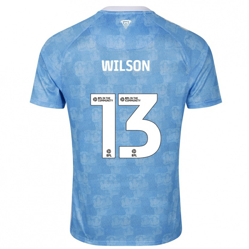 Danxen Damen Ben Wilson #13 Himmelblau Weiß Heimtrikot Trikot 2025/26 T-Shirt Schweiz