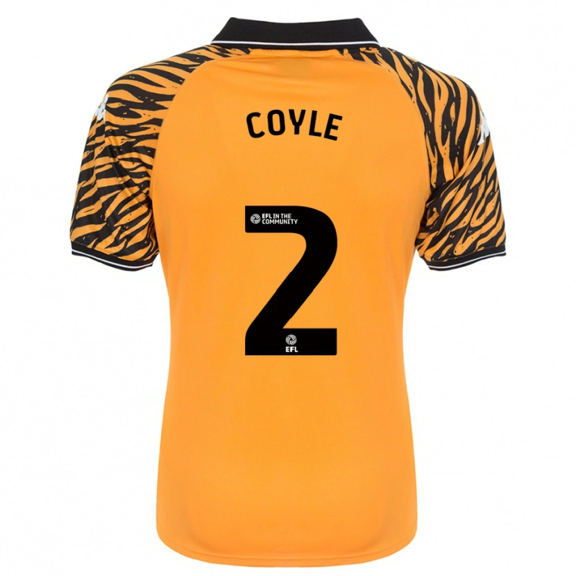 Danxen Damen Lewie Coyle #2 Orange Schwarz Heimtrikot Trikot 2025/26 T-Shirt Schweiz