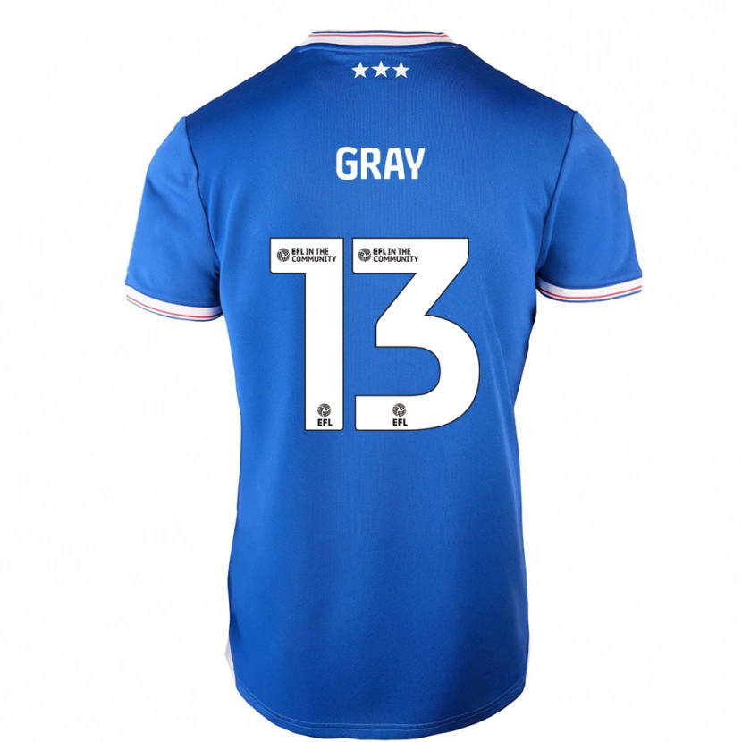 Danxen Damen Henry Gray #13 Blau Weiß Heimtrikot Trikot 2025/26 T-Shirt Schweiz