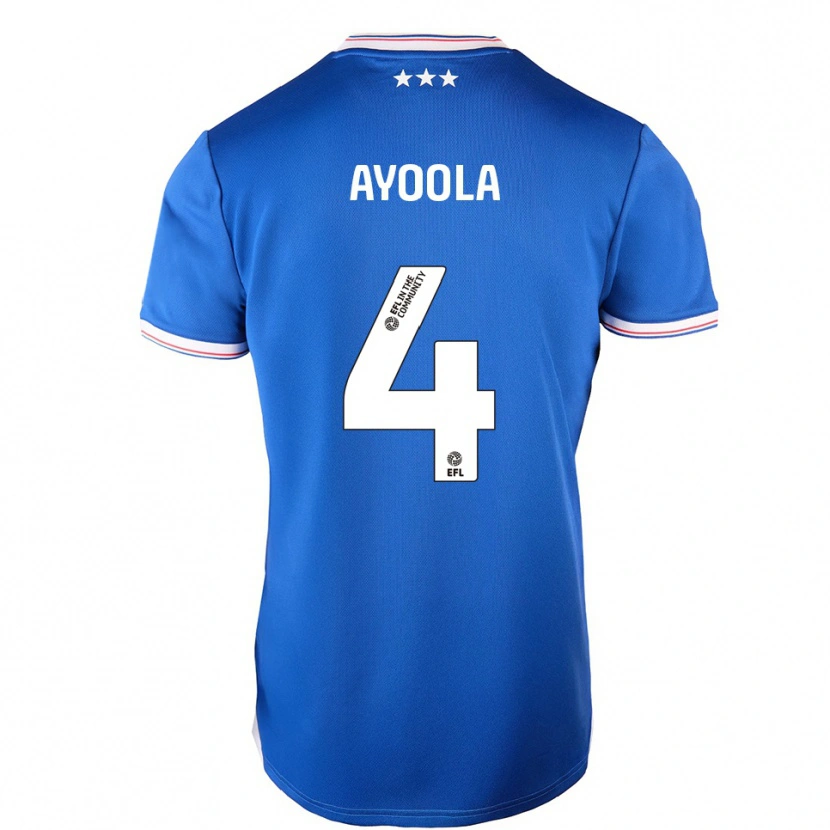 Danxen Damen Jesse Ayoola #4 Blau Weiß Heimtrikot Trikot 2025/26 T-Shirt Schweiz