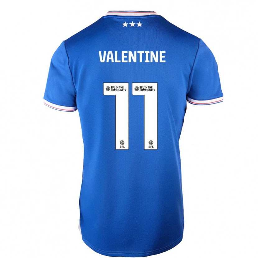Danxen Damen Nico Valentine #11 Blau Weiß Heimtrikot Trikot 2025/26 T-Shirt Schweiz