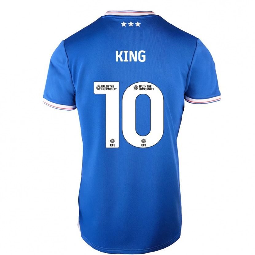 Danxen Damen Eloise King #10 Blau Weiß Heimtrikot Trikot 2025/26 T-Shirt Schweiz
