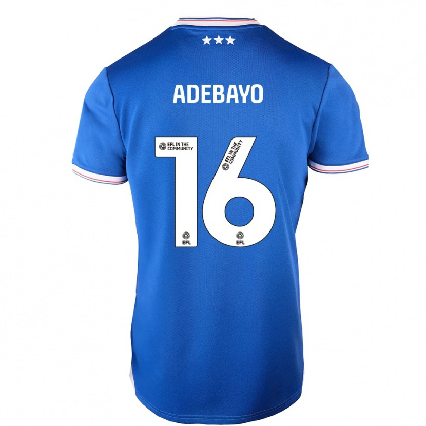 Danxen Damen Afi Adebayo #16 Blau Weiß Heimtrikot Trikot 2025/26 T-Shirt Schweiz