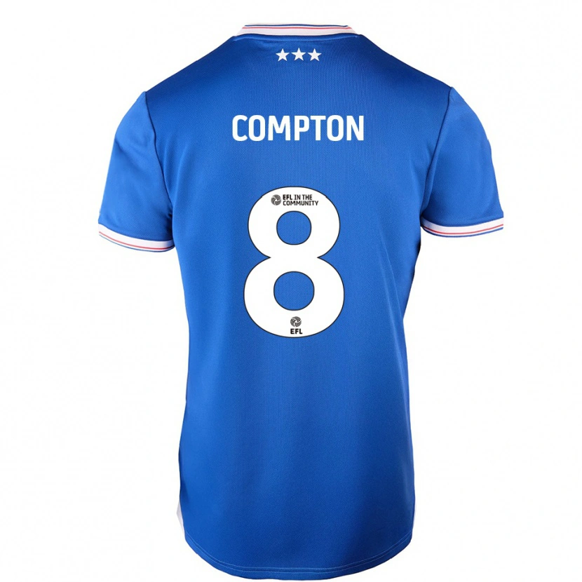 Danxen Damen Charlie Compton #8 Blau Weiß Heimtrikot Trikot 2025/26 T-Shirt Schweiz
