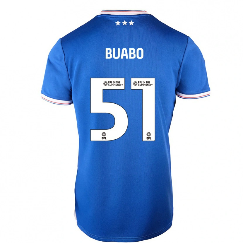 Danxen Damen Gerrard Buabo #51 Blau Weiß Heimtrikot Trikot 2025/26 T-Shirt Schweiz