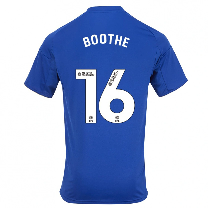 Danxen Damen Christian Boothe #16 Blau Gold Heimtrikot Trikot 2025/26 T-Shirt Schweiz