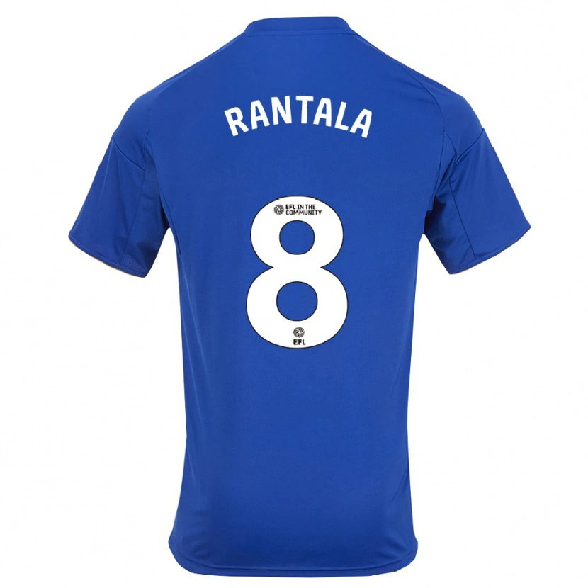 Danxen Damen Jutta Rantala #8 Blau Gold Heimtrikot Trikot 2025/26 T-Shirt Schweiz