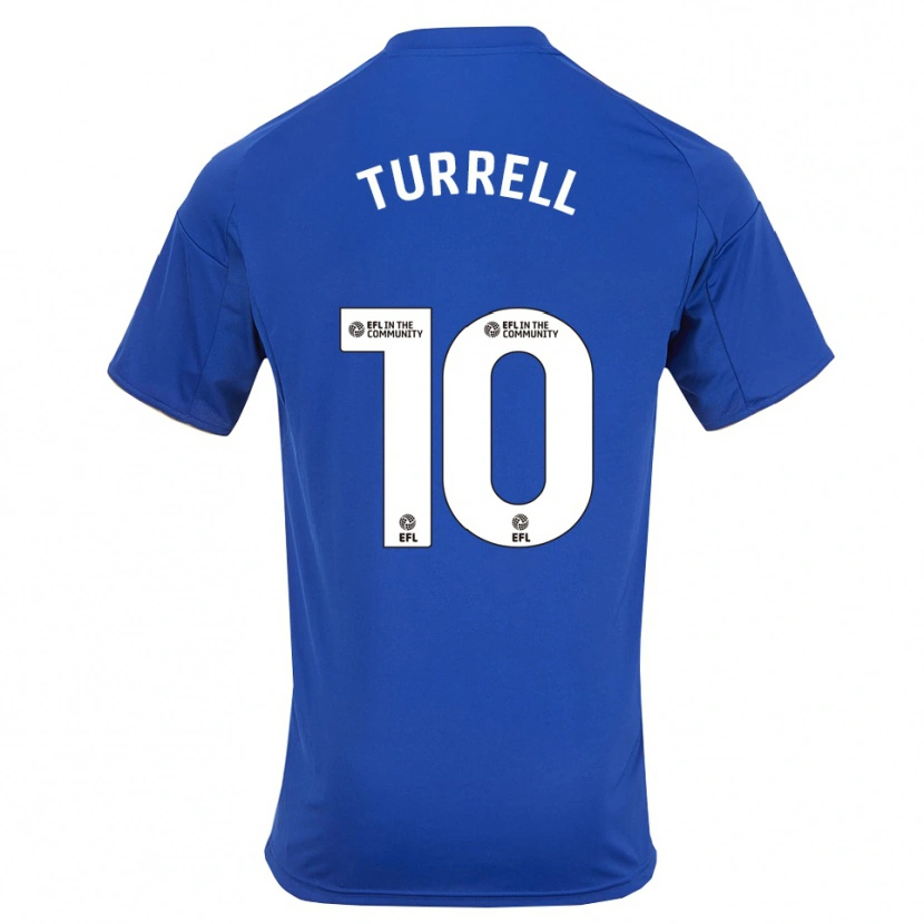Danxen Damen Lyndon Turrell #10 Blau Gold Heimtrikot Trikot 2025/26 T-Shirt Schweiz