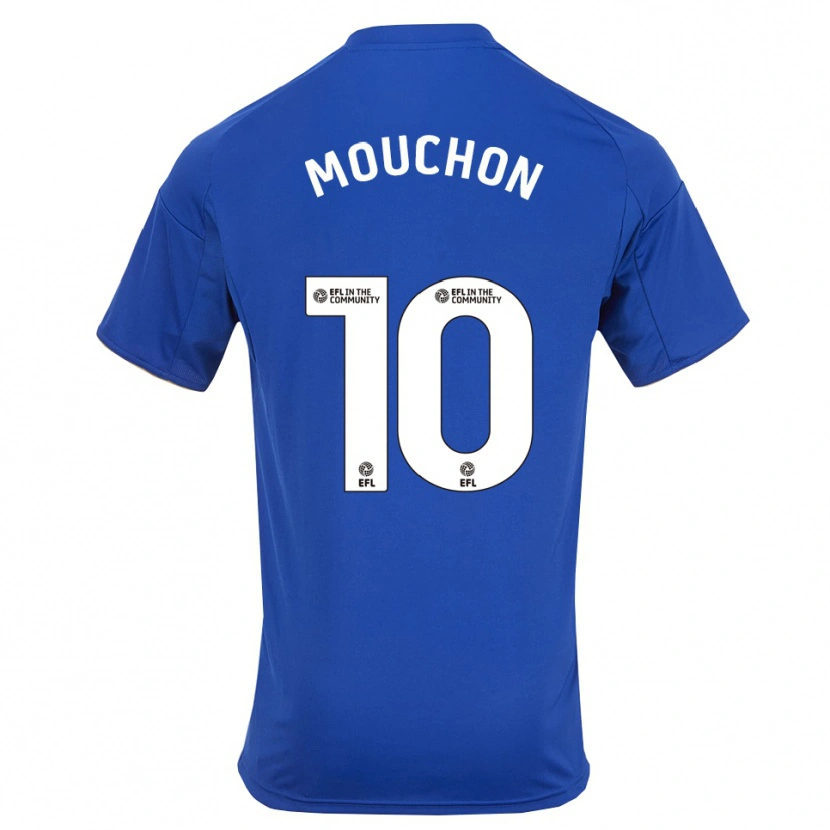 Danxen Damen Noémie Mouchon #10 Blau Gold Heimtrikot Trikot 2025/26 T-Shirt Schweiz