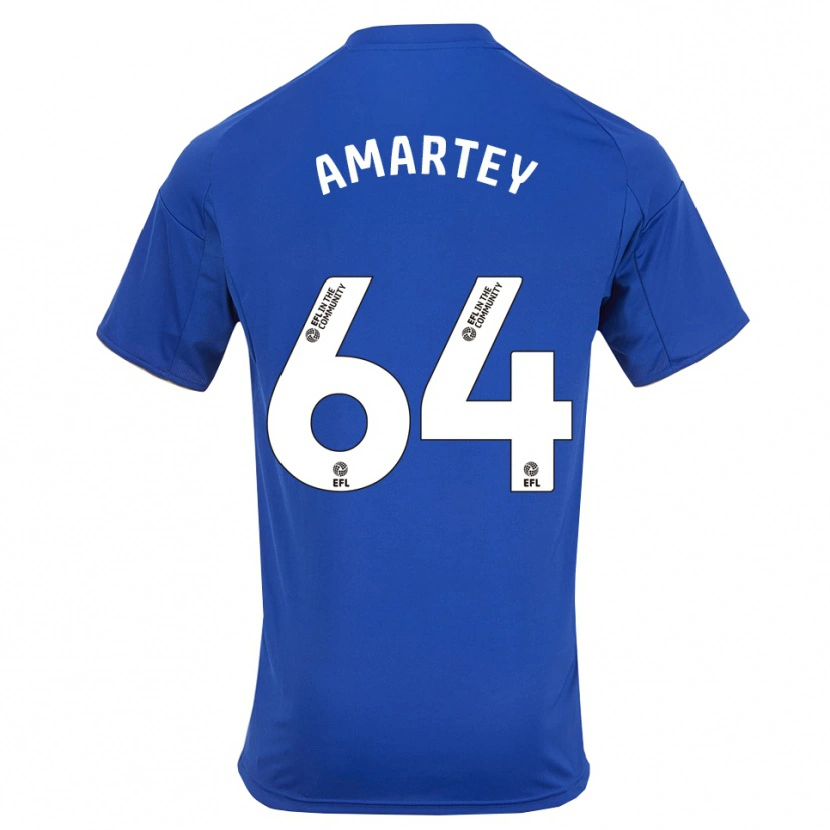 Danxen Damen Bobby Amartey #64 Blau Gold Heimtrikot Trikot 2025/26 T-Shirt Schweiz