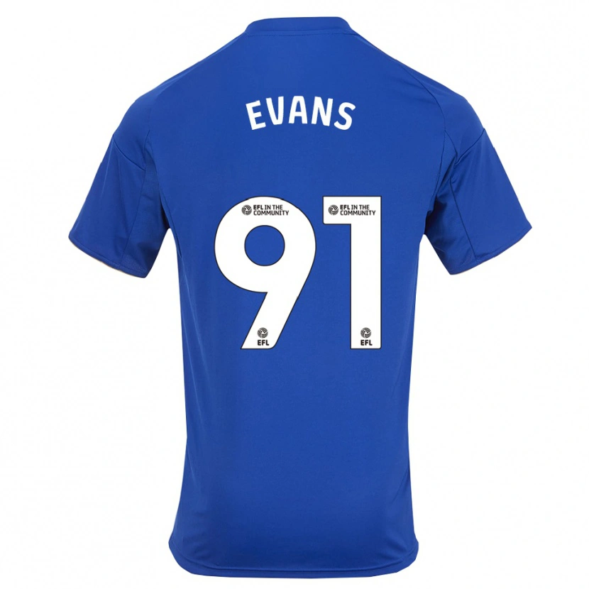 Danxen Damen Jake Evans #91 Blau Gold Heimtrikot Trikot 2025/26 T-Shirt Schweiz