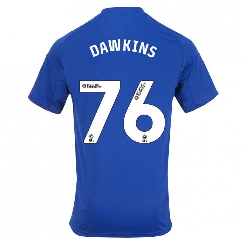 Danxen Damen Kartell Dawkins #76 Blau Gold Heimtrikot Trikot 2025/26 T-Shirt Schweiz