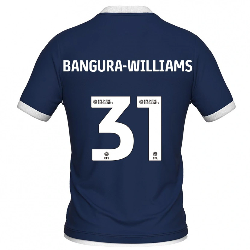 Danxen Damen Ra'ees Bangura-Williams #31 Marine Weiß Heimtrikot Trikot 2025/26 T-Shirt Schweiz