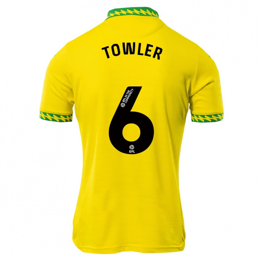 Danxen Damen Luke Towler #6 Weiß Grün Heimtrikot Trikot 2025/26 T-Shirt Schweiz