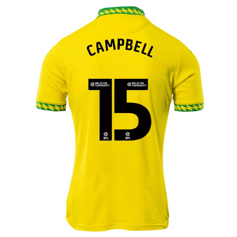 Danxen Damen Brandon Campbell #15 Weiß Grün Heimtrikot Trikot 2025/26 T-Shirt Schweiz
