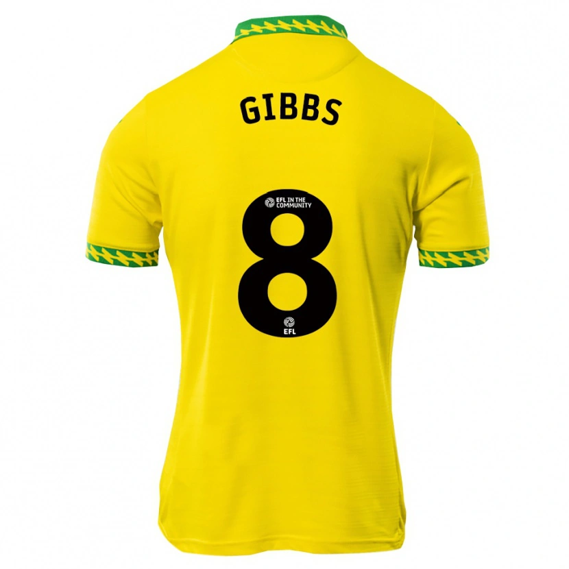 Danxen Damen Liam Gibbs #8 Weiß Grün Heimtrikot Trikot 2025/26 T-Shirt Schweiz
