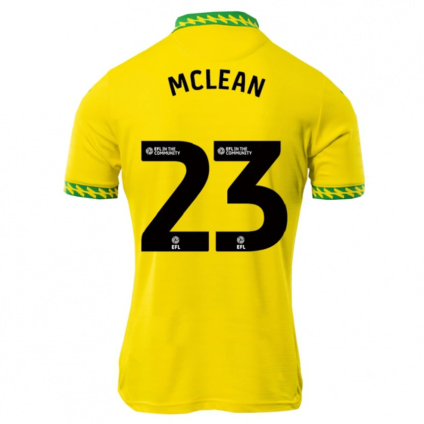 Danxen Damen Kenny Mclean #23 Weiß Grün Heimtrikot Trikot 2025/26 T-Shirt Schweiz
