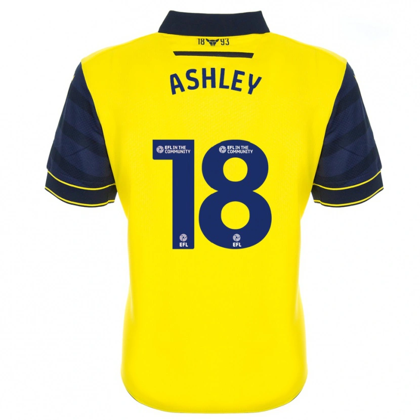 Danxen Damen Alex Ashley #18 Gelb Marine Heimtrikot Trikot 2025/26 T-Shirt Schweiz