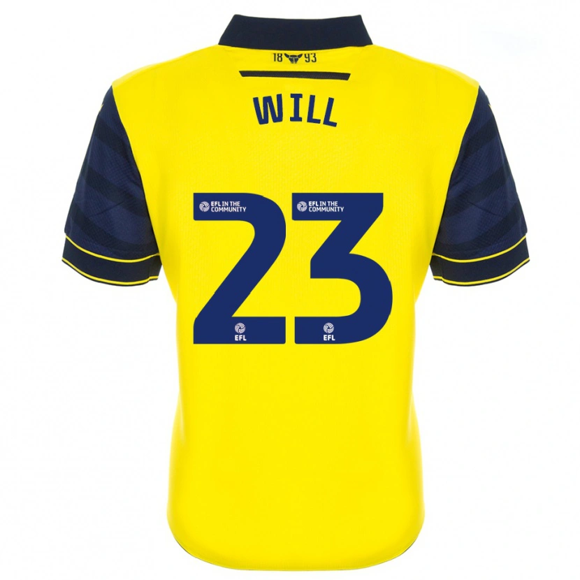 Danxen Damen Merrick Will #23 Gelb Marine Heimtrikot Trikot 2025/26 T-Shirt Schweiz