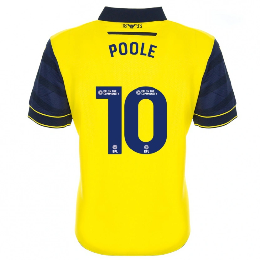 Danxen Damen Pheobie Poole #10 Gelb Marine Heimtrikot Trikot 2025/26 T-Shirt Schweiz
