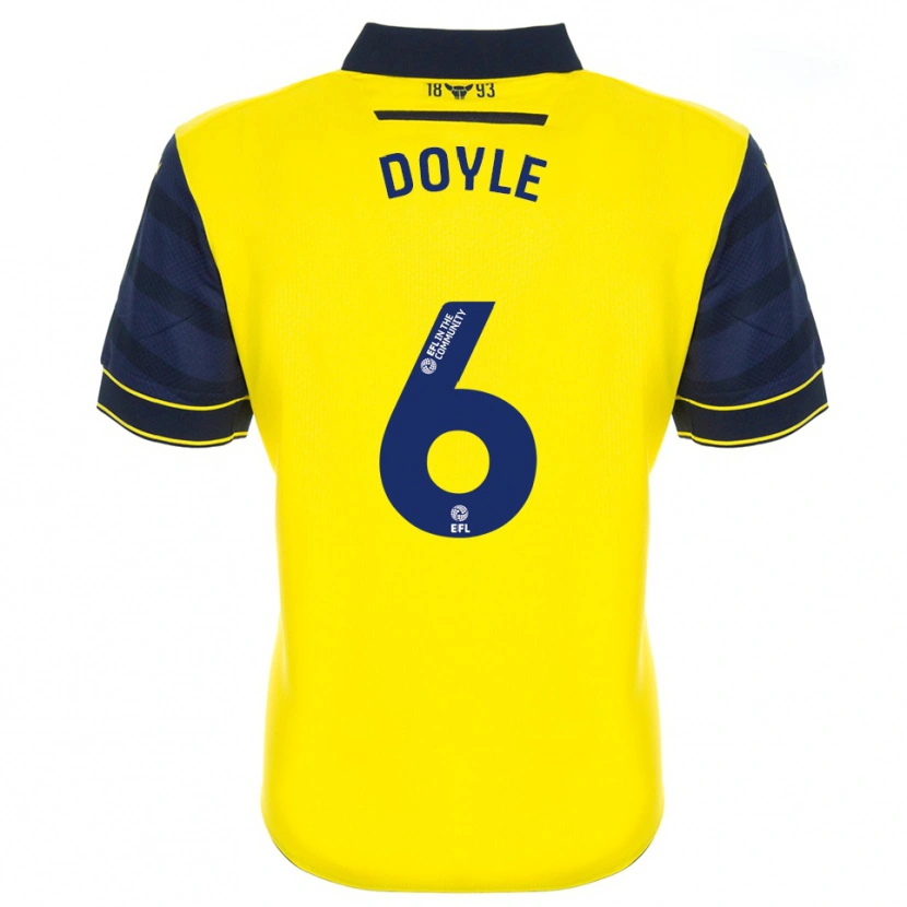 Danxen Damen Calum Doyle #6 Gelb Marine Heimtrikot Trikot 2025/26 T-Shirt Schweiz