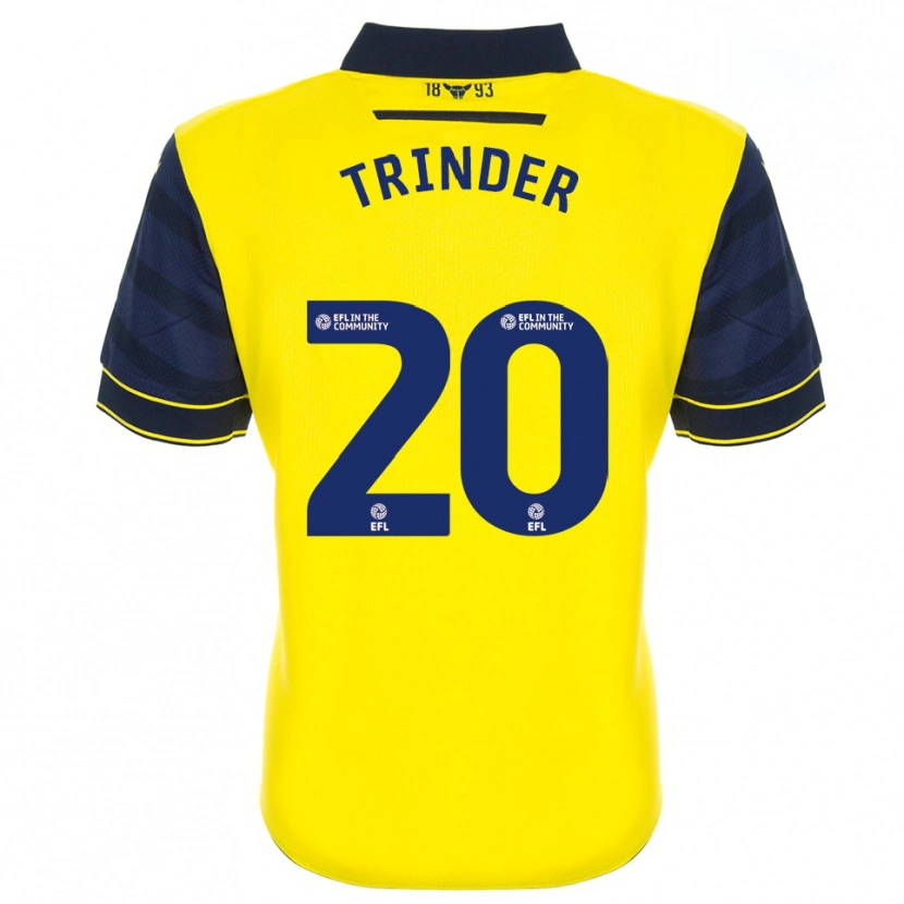 Danxen Damen Lucy Trinder #20 Gelb Marine Heimtrikot Trikot 2025/26 T-Shirt Schweiz