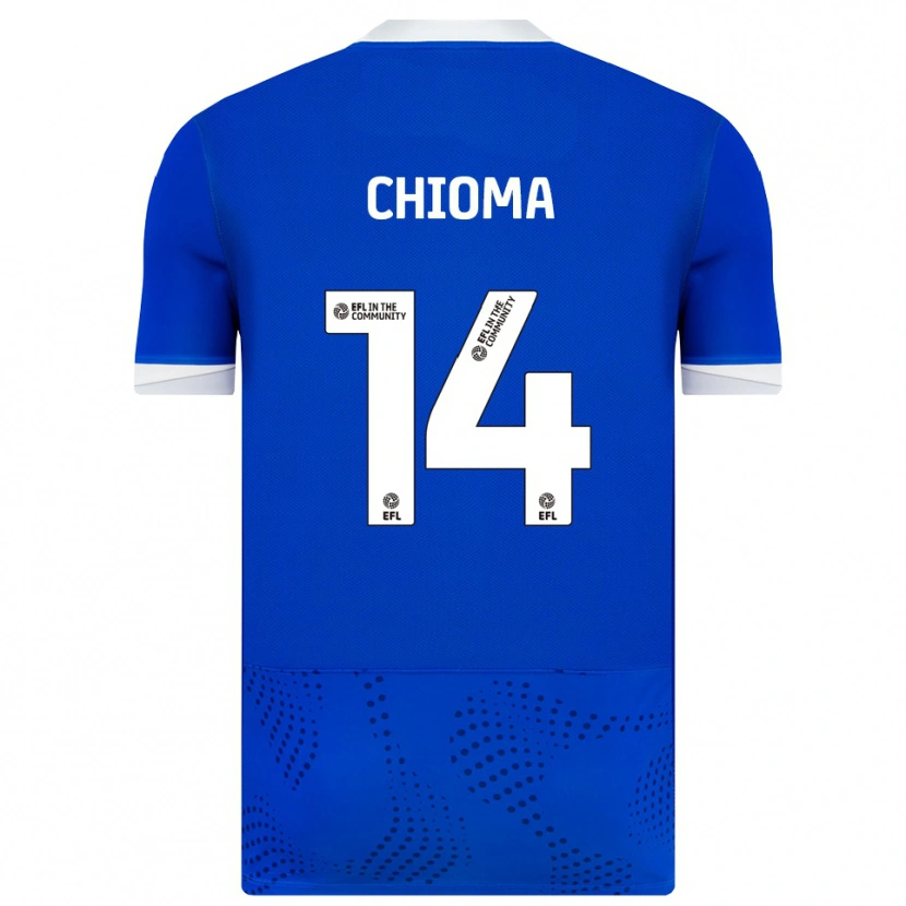 Danxen Damen Nathaniel Chioma #14 Blau Weiß Heimtrikot Trikot 2025/26 T-Shirt Schweiz
