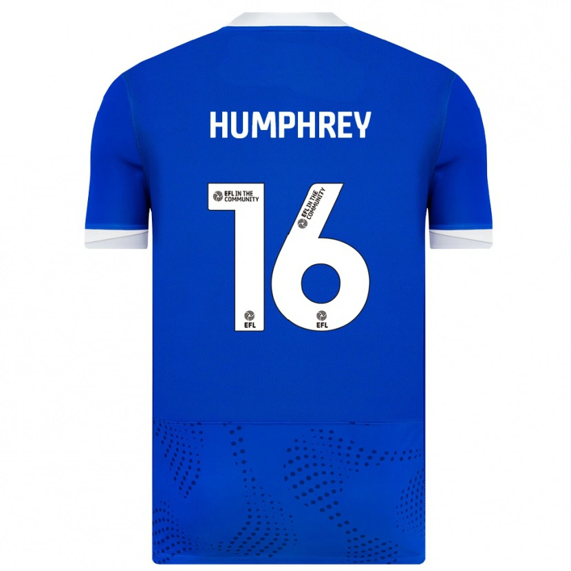 Danxen Damen Ella Humphrey #16 Blau Weiß Heimtrikot Trikot 2025/26 T-Shirt Schweiz