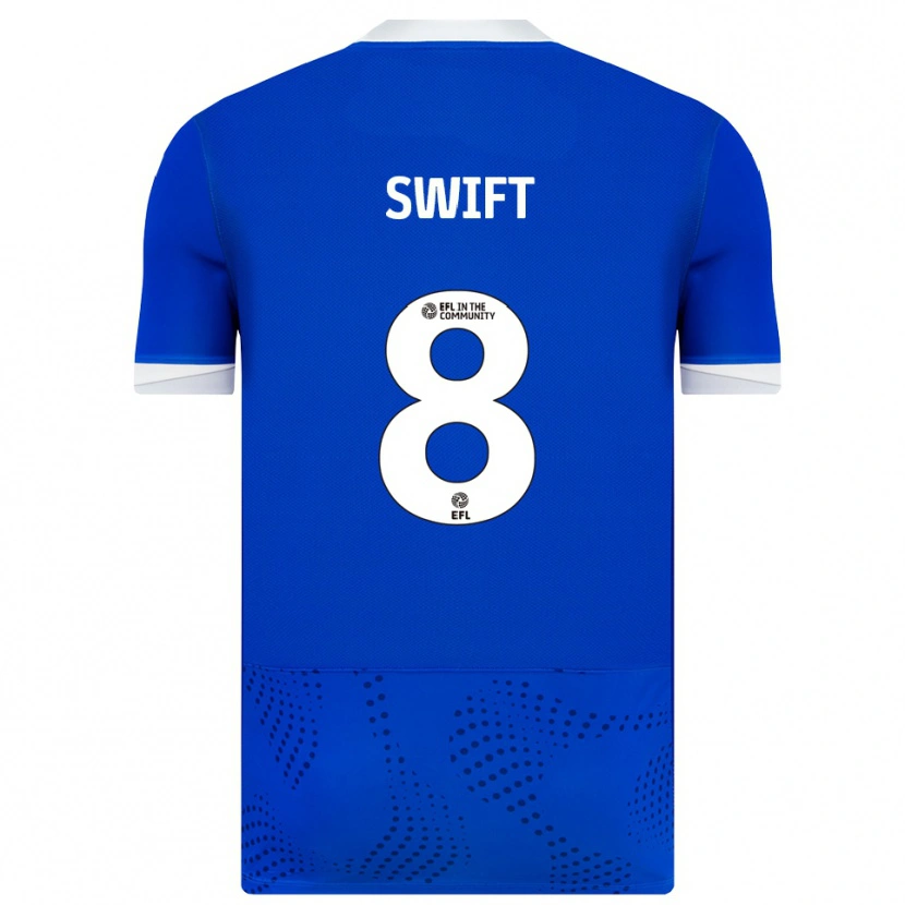Danxen Damen John Swift #8 Blau Weiß Heimtrikot Trikot 2025/26 T-Shirt Schweiz