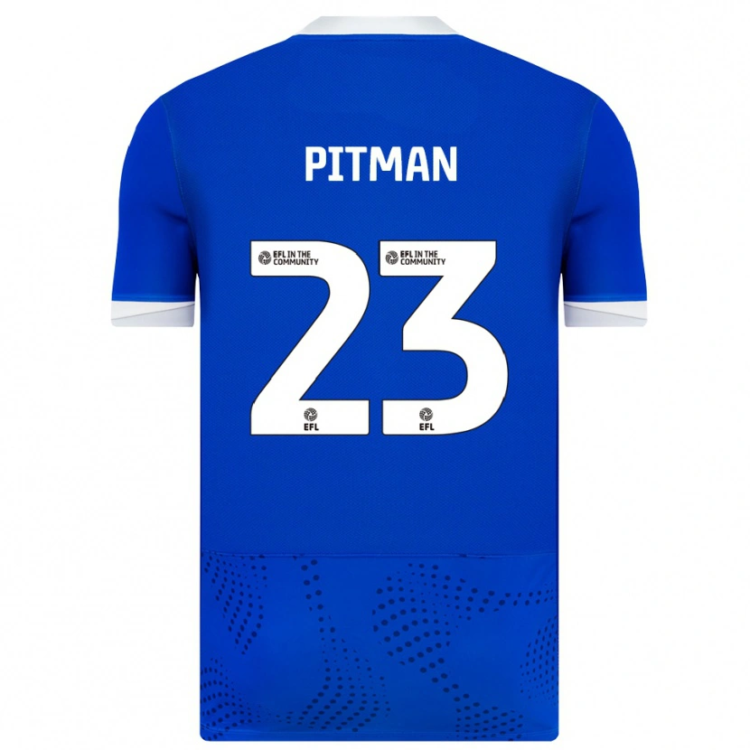 Danxen Damen Emily Pitman #23 Blau Weiß Heimtrikot Trikot 2025/26 T-Shirt Schweiz