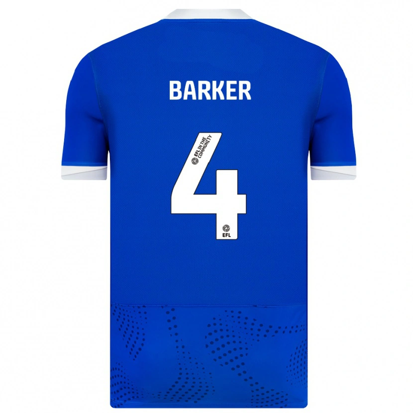 Danxen Damen Sophie Barker #4 Blau Weiß Heimtrikot Trikot 2025/26 T-Shirt Schweiz