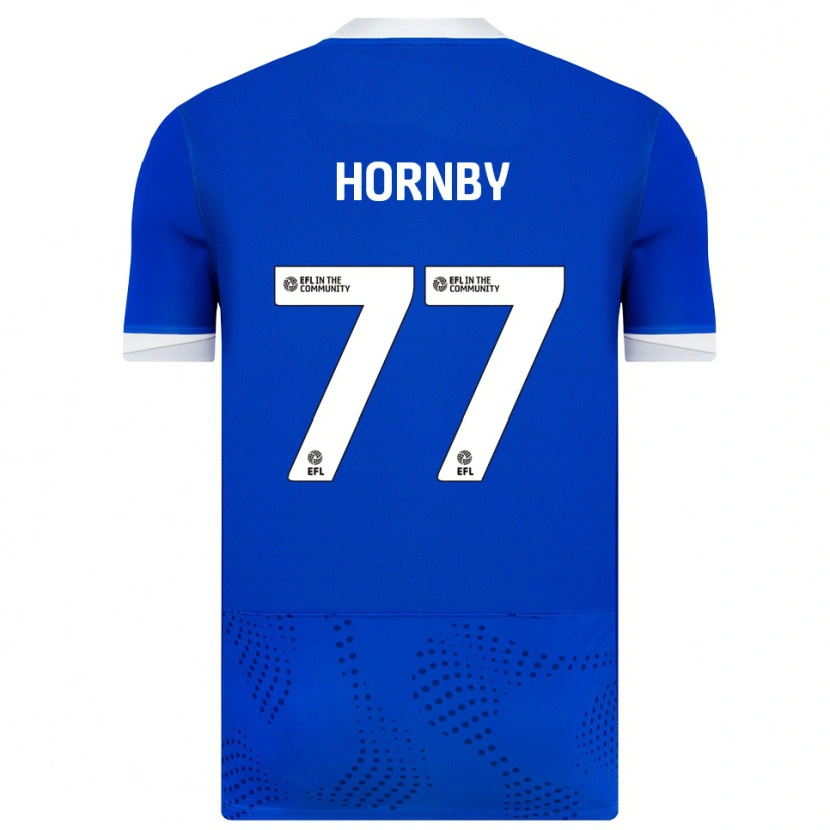 Danxen Damen Megan Hornby #77 Blau Weiß Heimtrikot Trikot 2025/26 T-Shirt Schweiz