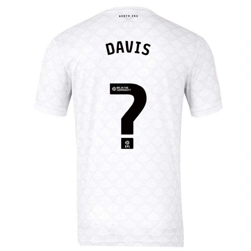 Danxen Damen Tommy Davis #0 Weiß Rot Heimtrikot Trikot 2025/26 T-Shirt Schweiz