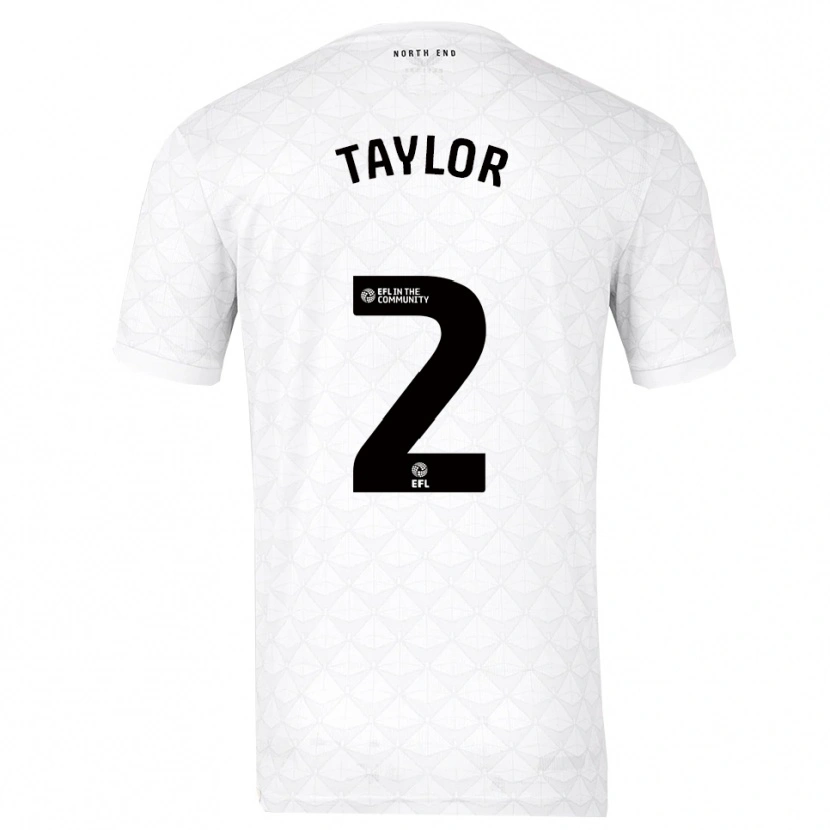 Danxen Damen Alex Taylor #2 Weiß Rot Heimtrikot Trikot 2025/26 T-Shirt Schweiz