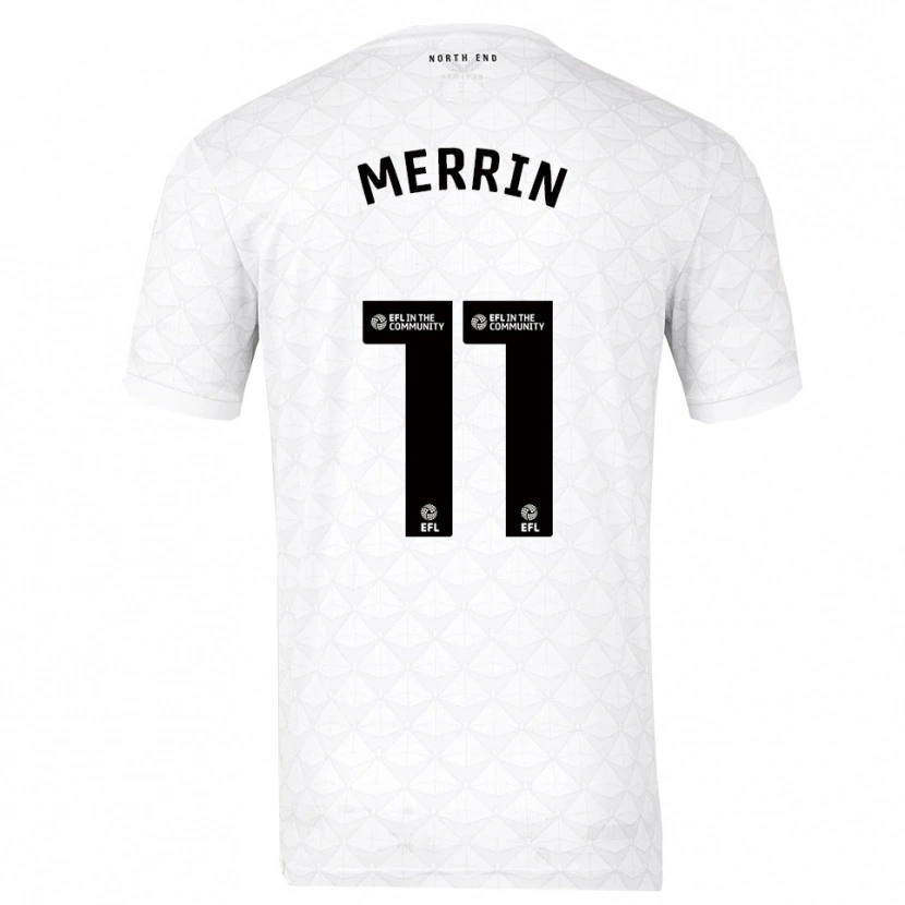 Danxen Damen Laura Merrin #11 Weiß Rot Heimtrikot Trikot 2025/26 T-Shirt Schweiz