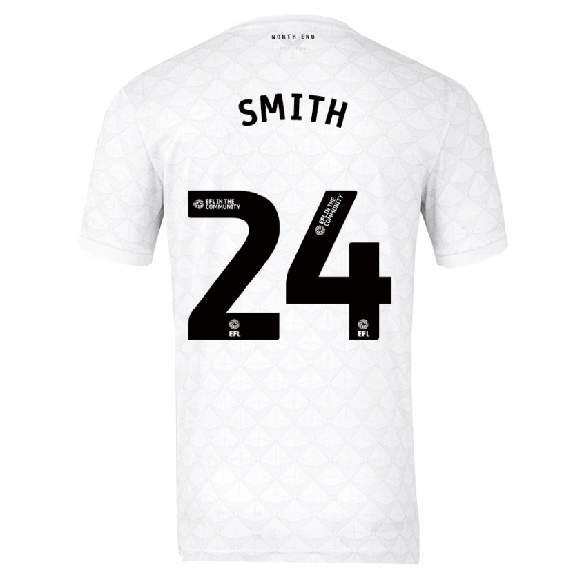 Danxen Damen Michael Smith #24 Weiß Rot Heimtrikot Trikot 2025/26 T-Shirt Schweiz