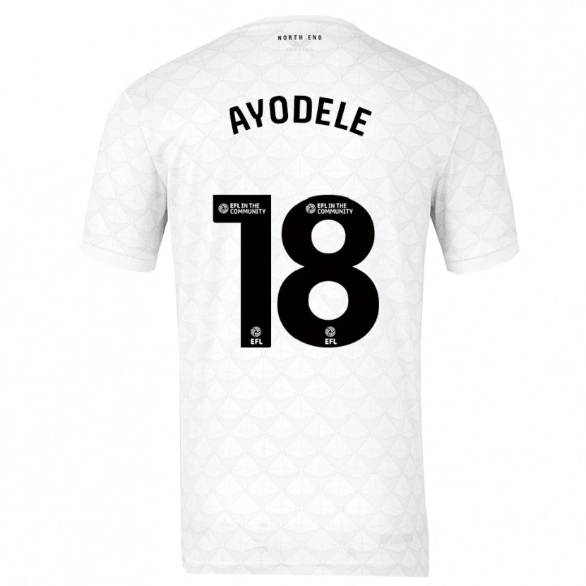 Danxen Damen Michael Ayodele #18 Weiß Rot Heimtrikot Trikot 2025/26 T-Shirt Schweiz