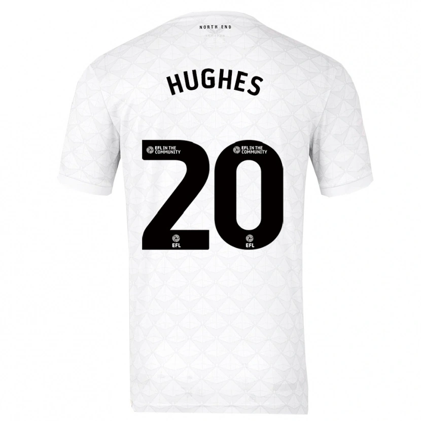 Danxen Damen Amy Hughes #20 Weiß Rot Heimtrikot Trikot 2025/26 T-Shirt Schweiz