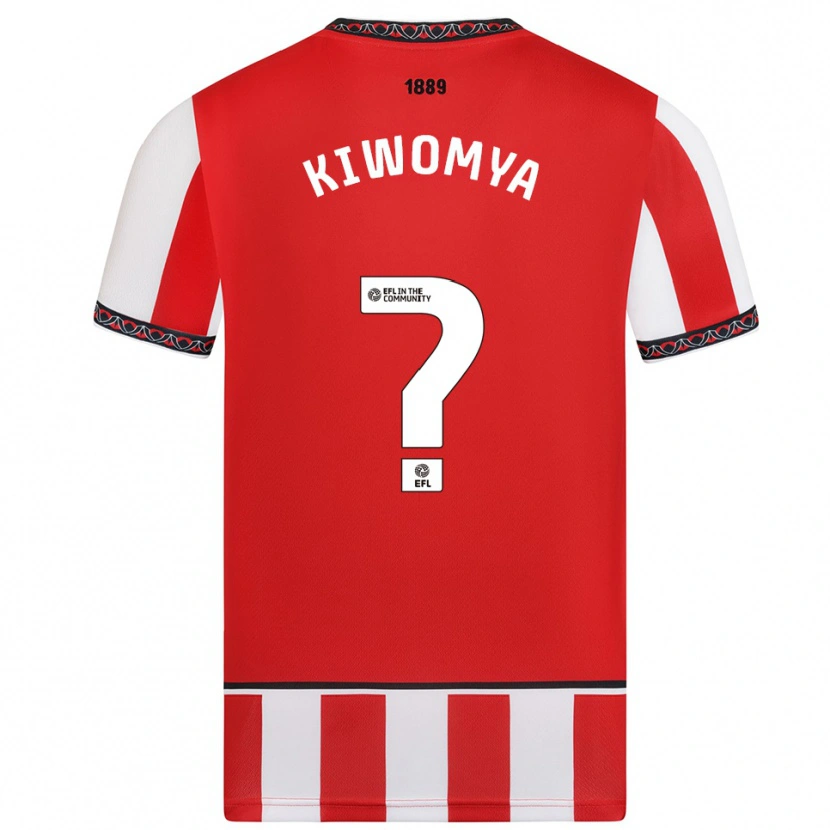 Danxen Damen Noah Kiwomya #0 Rot Weiß Heimtrikot Trikot 2025/26 T-Shirt Schweiz